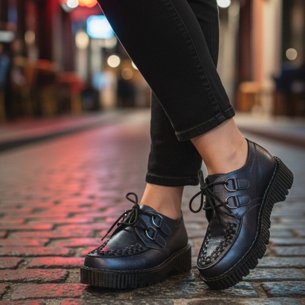 T.U.K. Men’s/Women’s Creeper Shoes Men’s Size 6/ Women’s 7.5 - Picture 3 of 9